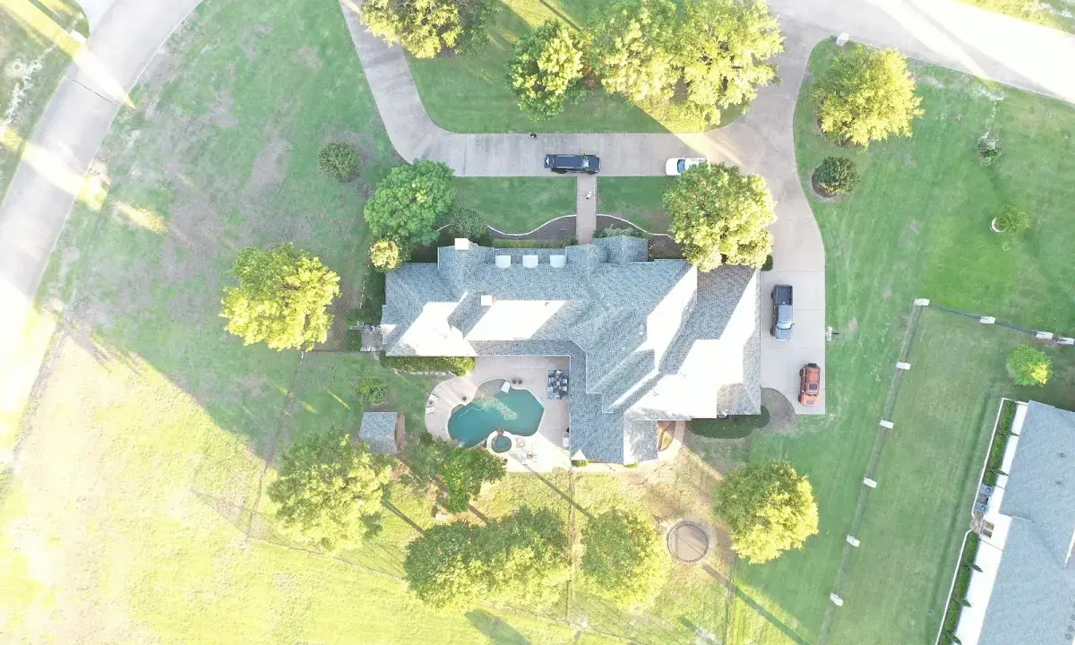 New shingle roof installation on a home in Florida Gulf Coast University